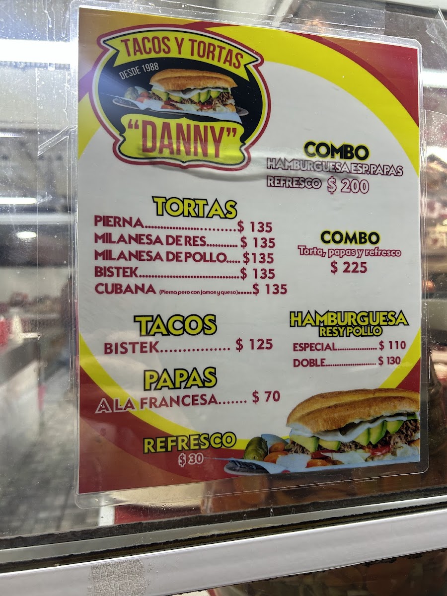 TORTAS Y TACOS DANNY Menu - Image 4