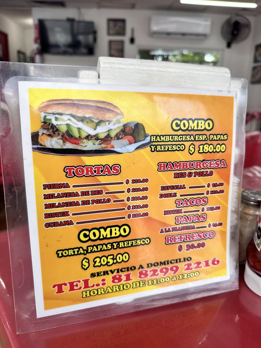 TORTAS Y TACOS DANNY Menu - Image 6